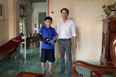 ỦNG HỘ HỌC SINH MA ĐĂNG KHÔI HỌC SINH LỚP 6A3 NĂM HỌC 2023-2024