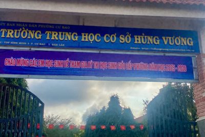 KHAI MẠC KỲ THI HỌC SINH GIỎI LỚP 9-PHƯỜNG CƯ BAO-ĐẮK LẮK